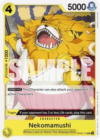Nekomamushi (Reprint) - Starter Deck 28: GREEN/YELLOW Yamato - UC - OP06-110