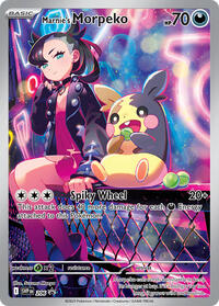 Marnie's Morpeko - SV: Scarlet & Violet Promo Cards - Holo Rare - 206