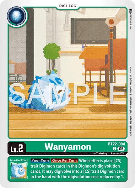 Wanyamon - Cyber Eden - Common - BT22-004 C