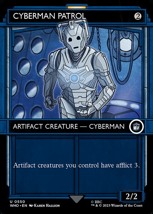 Cyberman Patrol (Showcase) - Universes Beyond: Doctor Who - U - 550