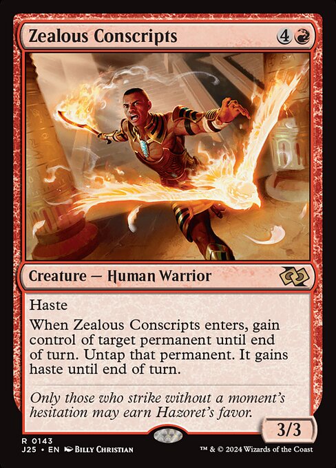 Zealous Conscripts - Foundations Jumpstart - R - 143