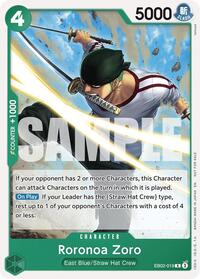 Roronoa Zoro (Tournament Pack 2025 Vol. 3) - One Piece Promotion Cards - R - EB02-019