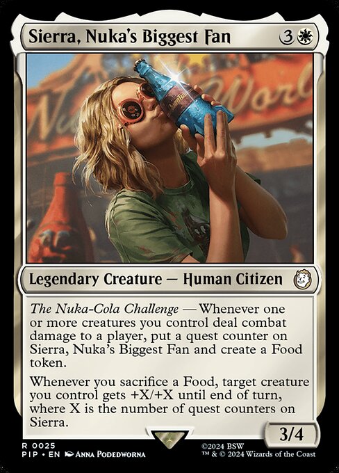 Sierra, Nuka's Biggest Fan - Universes Beyond: Fallout - R - 25