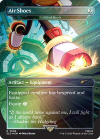 Air Shoes - Swiftfoot Boots (Rainbow Foil) - Secret Lair Drop Series - R - 2096