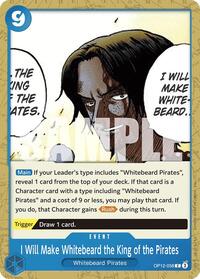 I Will Make Whitebeard the King of the Pirates - Legacy of the Master - C - OP12-058