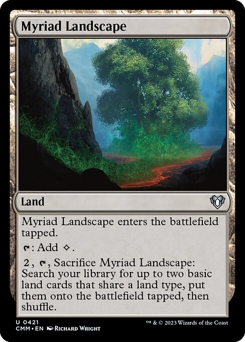 Myriad Landscape - Commander Masters - U - 421