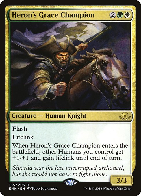 Heron's Grace Champion - Eldritch Moon - R - 185