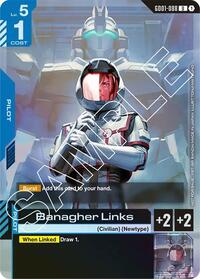 Banagher Links (Launch Event) - Gundam Promotional Cards - Uncommon - GD01-088