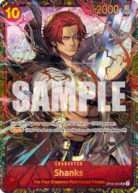 Shanks (Championship 25-26 Offline Regionals Season 2) - One Piece Promotion Cards - SR - OP09-004