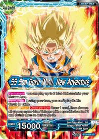 Son Goku (Mini) // SS Son Goku (Mini), New Adventure - Prismatic Clash - Uncommon - BT28-028