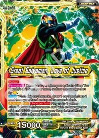 Son Gohan // Great Saiyaman, Love of Justice - Prismatic Clash - Uncommon - BT28-078