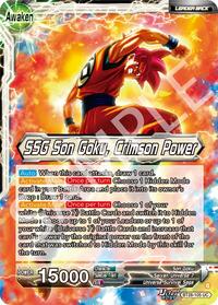 Son Goku // SSG Son Goku, Crimson Power - Prismatic Clash - Uncommon - BT28-105