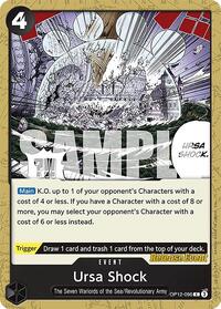 Ursa Shock - Legacy of the Master Release Event Cards - C - OP12-096
