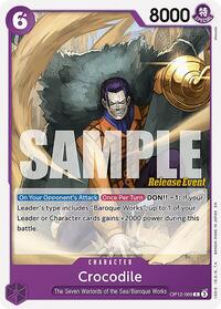 Crocodile - Legacy of the Master Release Event Cards - C - OP12-069