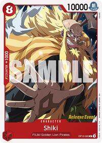 Shiki - Legacy of the Master Release Event Cards - C - OP12-005