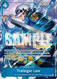 Trafalgar Law (Online Regional Champion Card Set 2025 Vol.2) - One Piece Promotion Cards - R - OP07-047