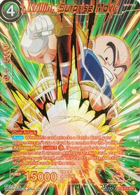 Krillin, Surprise Move (SPR) - Prismatic Clash - Special Rare - BT28-013