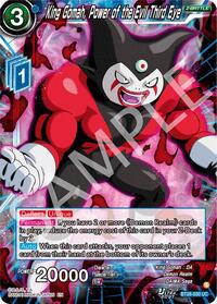 King Gomah, Power of the Evil Third Eye - Prismatic Clash - Uncommon - BT28-030