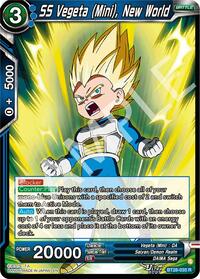 SS Vegeta (Mini), New World - Prismatic Clash - Rare - BT28-035