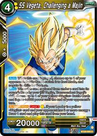 SS Vegeta, Challenging a Majin - Prismatic Clash - Common - BT28-095