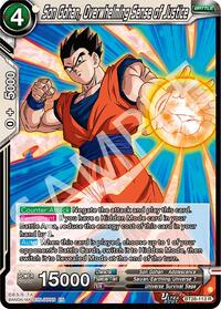 Son Gohan, Overwhelming Sense of Justice - Prismatic Clash - Rare - BT28-113