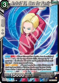Android 18, Care for Family - Prismatic Clash - Uncommon - BT28-119