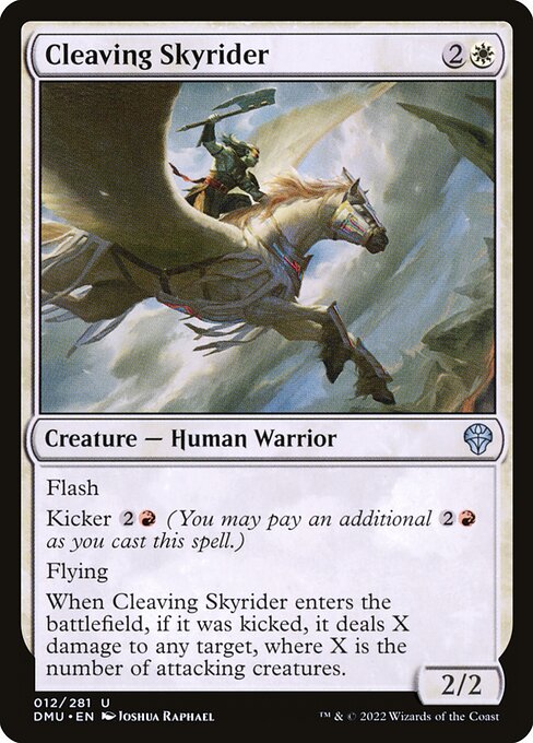 Cleaving Skyrider - Dominaria United - U - 12