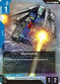 Guntank (Championship Participation Pack 01) - Gundam Promotional Cards - Uncommon - GD01-008