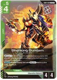 Shenlong Gundam (GD01-029) (Judge Pack 01) - Gundam Promotional Cards - Rare - GD01-029