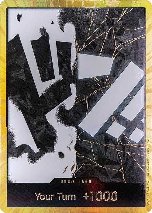 DON!! Card (Teach) (Gold) - Premium Booster -The Best- Vol. 2 - DON!!