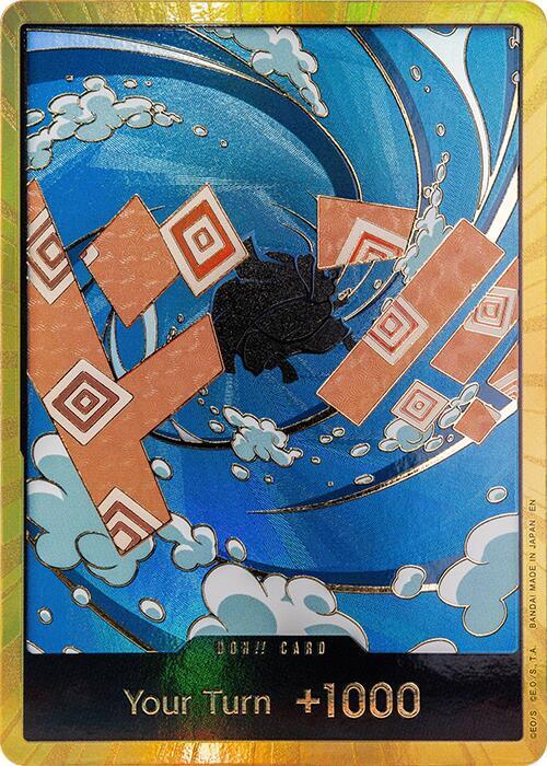 DON!! Card (Jinbe) (Gold) - Premium Booster -The Best- Vol. 2 - DON!!