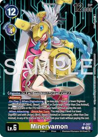 Minervamon (Hacker's Slumber Box Promotion Pack) - Digimon Promotion Cards - Promo - P-207 P