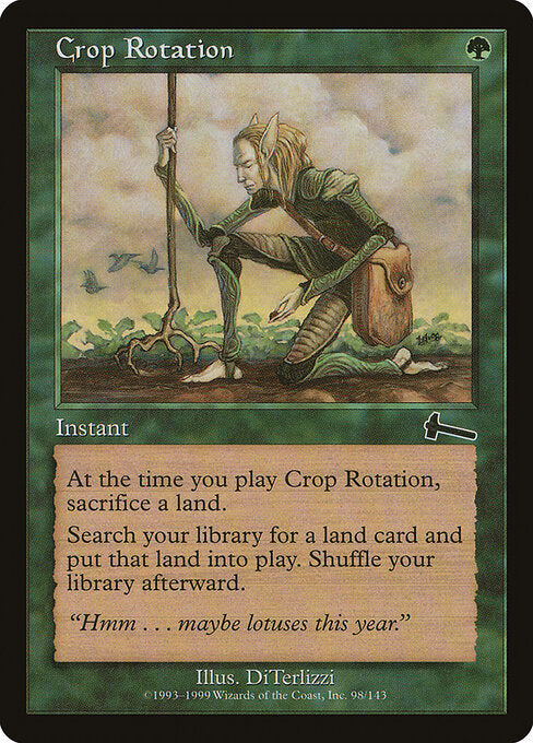 Crop Rotation - Urza's Legacy - C - 98