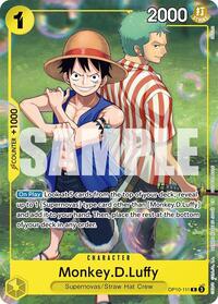 Monkey.D.Luffy (Learn Together Deck Set - Set Sail Event) - One Piece Promotion Cards - R - OP10-111