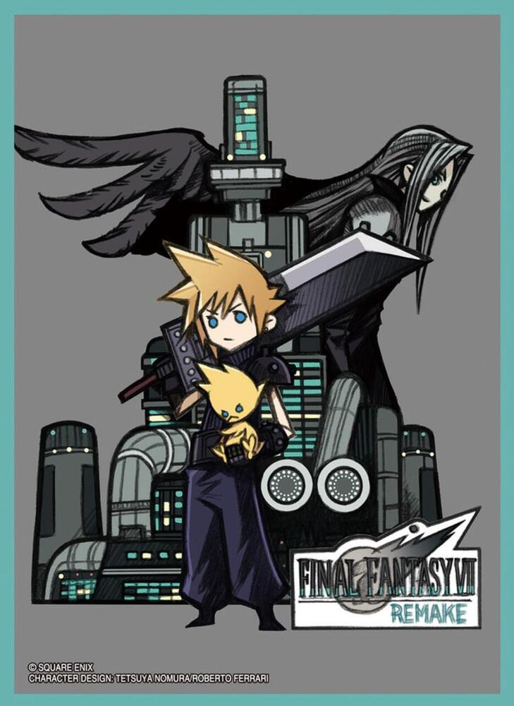 Final Fantasy TCG: Final Fantasy VII Cloud Card Sleeves (100-Pack) - Square Enix