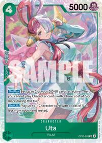 Uta - Carrying On His Will - SR - OP13-023
