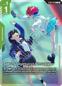 Schoolgirl and Smuggler (C+) - Starter Deck 06: Clan Unity - C+ - ST06-012