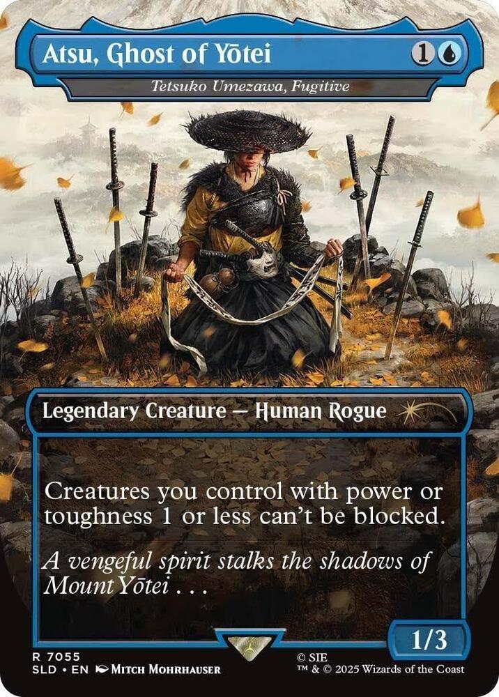 Atsu, Ghost of Yotei - Tetsuko Umezawa, Fugitive - Secret Lair Drop Series - R - 7055