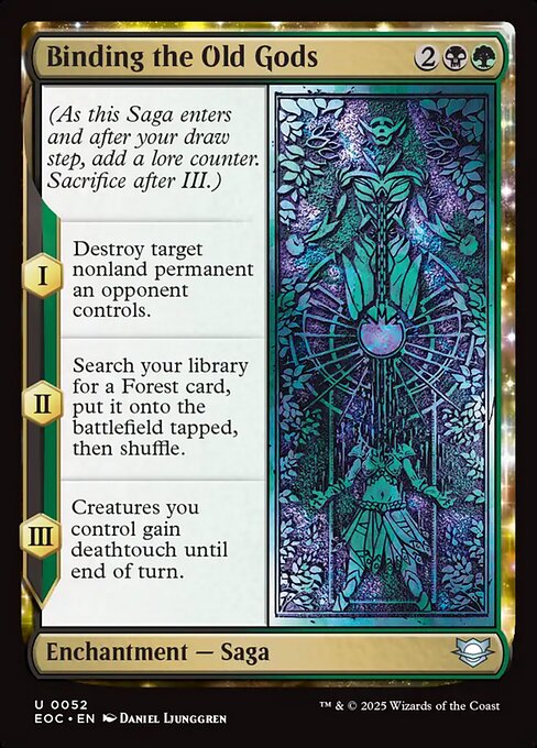 Binding the Old Gods - Commander: Edge of Eternities - U - 52