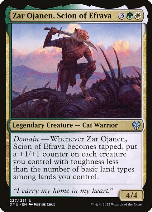 Zar Ojanen, Scion of Efrava - Dominaria United - U - 227