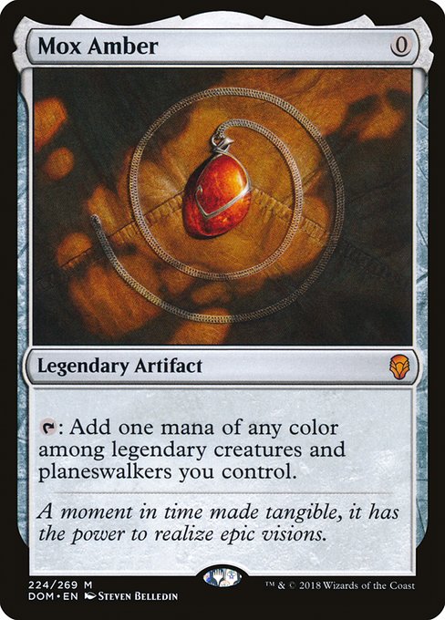 Mox Amber - Dominaria - M - 224