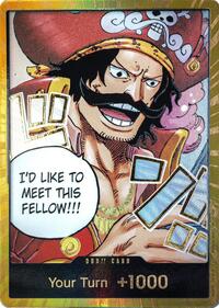 DON!! Card (Gol.D.Roger) (Gold) - Carrying On His Will - DON!!