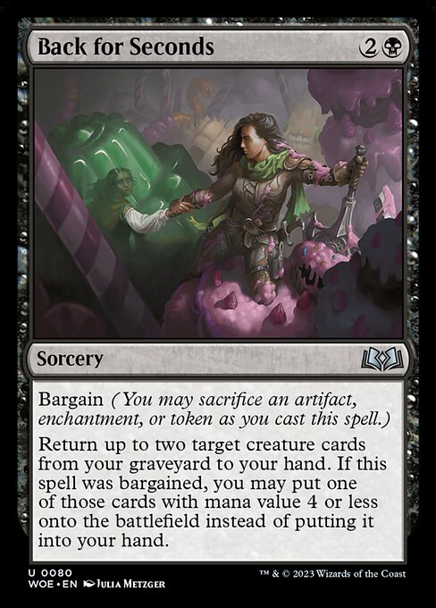 Back for Seconds - Wilds of Eldraine - U - 80