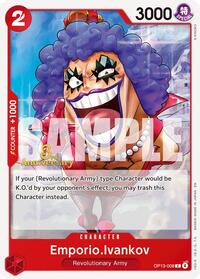 Emporio.Ivankov - Carrying On His Will: 3rd Anniversary Tournament Cards - C - OP13-008