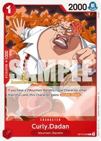 Curly.Dadan - Carrying On His Will: 3rd Anniversary Tournament Cards - C - OP13-009