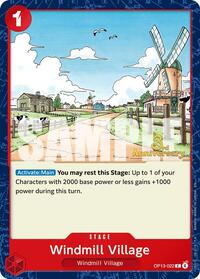 Windmill Village - Carrying On His Will: 3rd Anniversary Tournament Cards - C - OP13-022