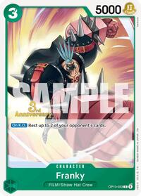 Franky - Carrying On His Will: 3rd Anniversary Tournament Cards - C - OP13-033