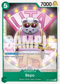 Bepo - Carrying On His Will: 3rd Anniversary Tournament Cards - C - OP13-035