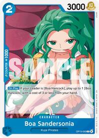 Boa Sandersonia - Carrying On His Will: 3rd Anniversary Tournament Cards - C - OP13-050