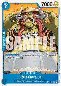 LittleOars Jr. - Carrying On His Will: 3rd Anniversary Tournament Cards - C - OP13-056